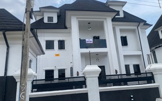Newly Built 6-Bedroom Duplex(with Penthouse) at Efab Queens Estate, Karsana, Abuja For Sale